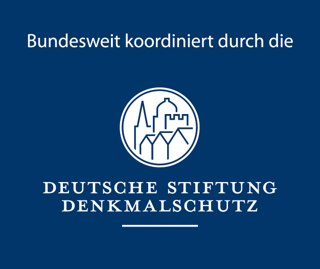 blaues Logo Stiftung Denkmalschutz