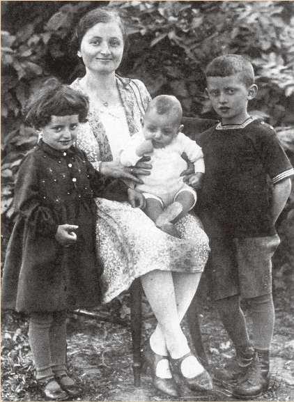 Frau mit Kindern